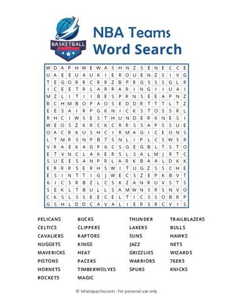 B in NBA Words More Answer .
